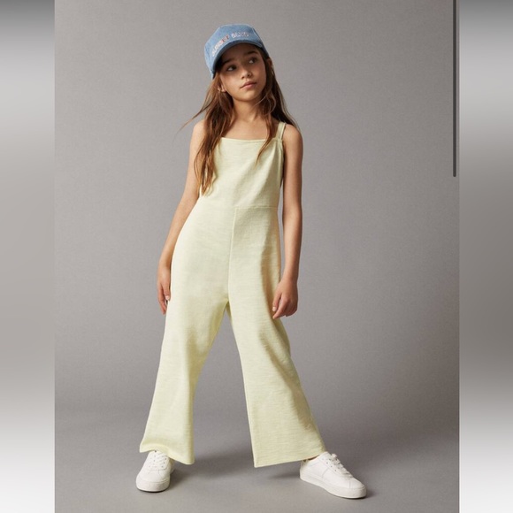 NWT Mango Girls Bahia Cotton Jumpsuit - 13-14 - Picture 1 of 13